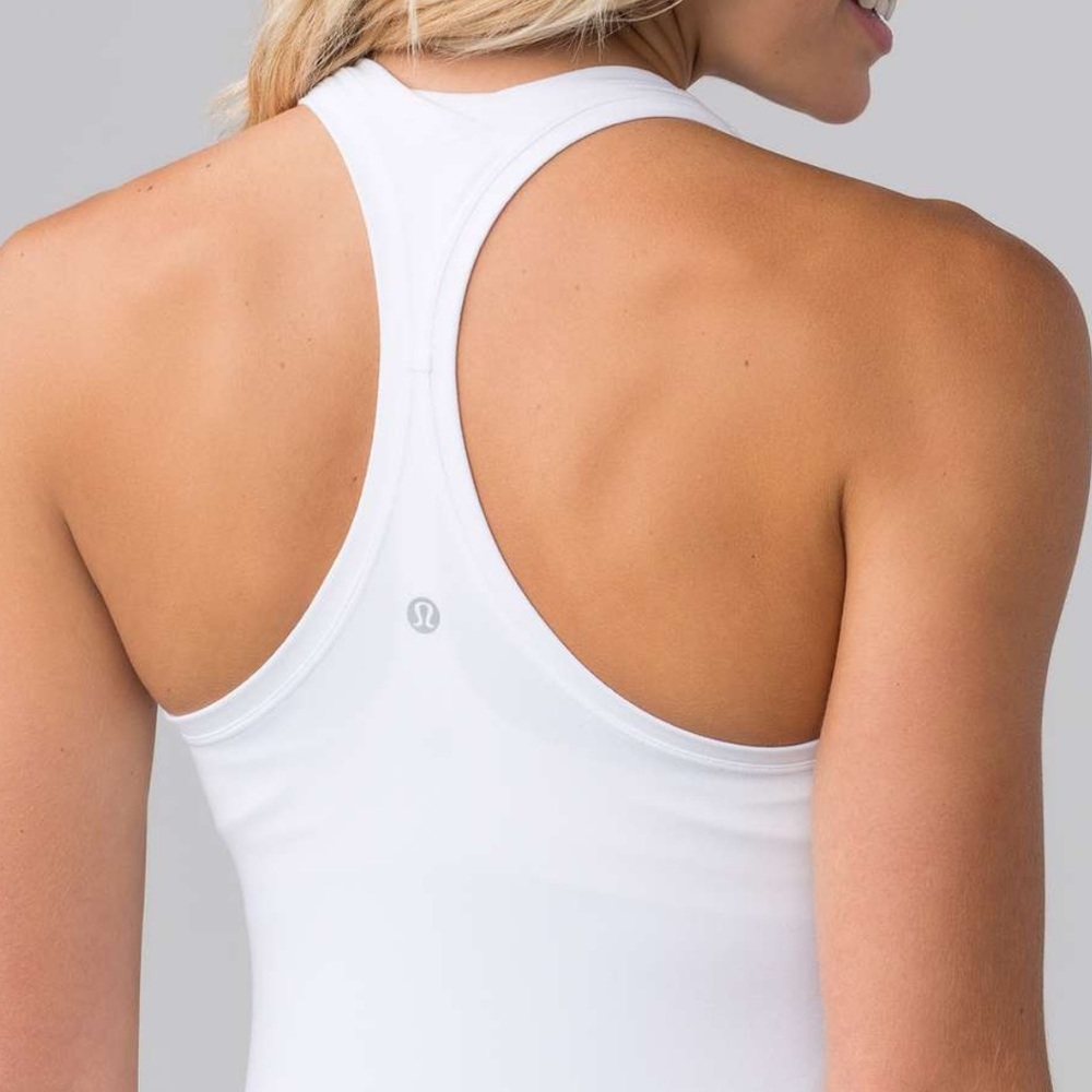 Lululemon cool Racerback Nulu Tank Top Womens Sz 10 EUC
